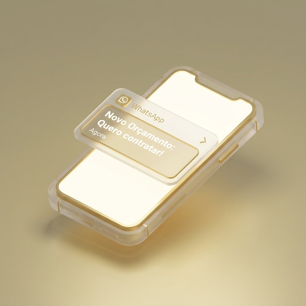 Notificação de novo cliente no WhatsApp